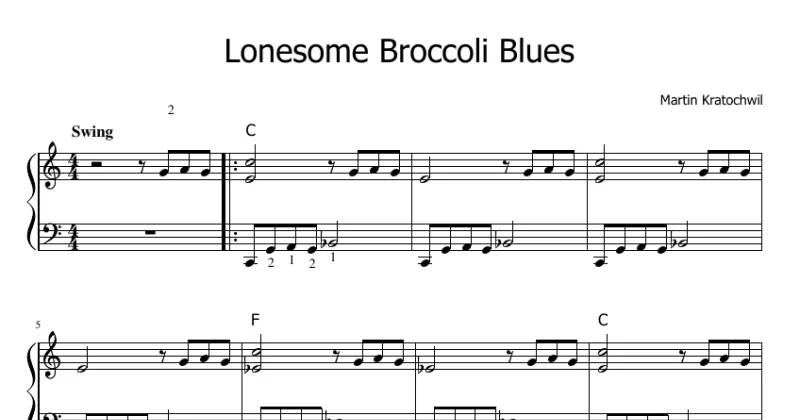 Lonesome Broccoli Blues