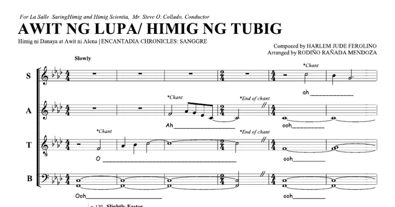 Awit ng Lupa - A2