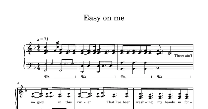 Easy on me - Adele