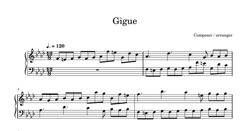 simple contrapuntal keyboard exercise for the hands, fingers, wrists, and knees, to teach voice clarity, finger dexterity and control, and anger management, to be used alongside instruction by a teacher or as a model for common errors of amateur composers