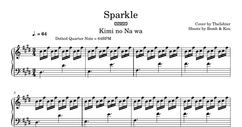 Kimi no Na wa - (君の名は) - Sparkle