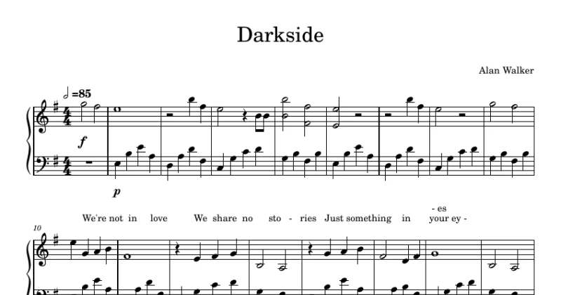 Alan Walker - Darkside