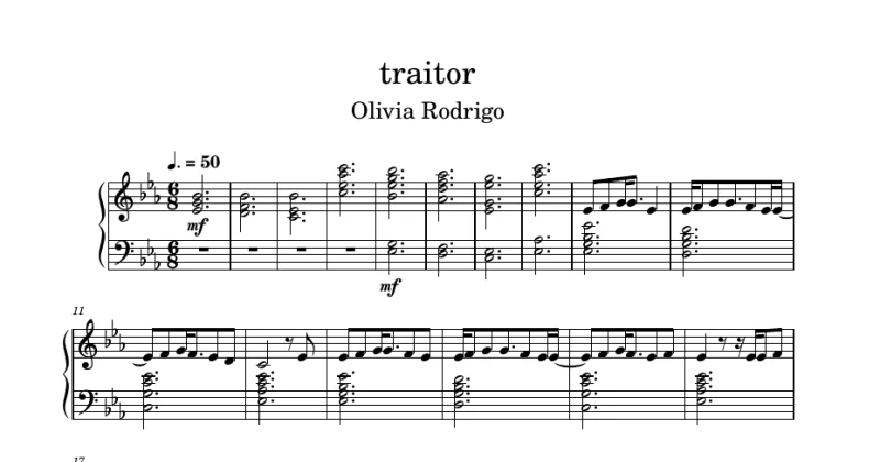 Traitor - Olivia Rodrigo