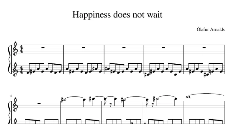 Happiness Does Not Wait