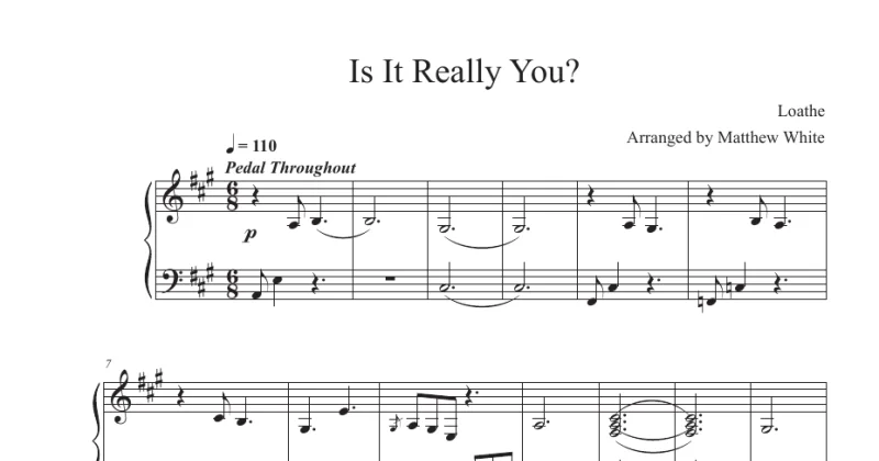 Is It Really You?