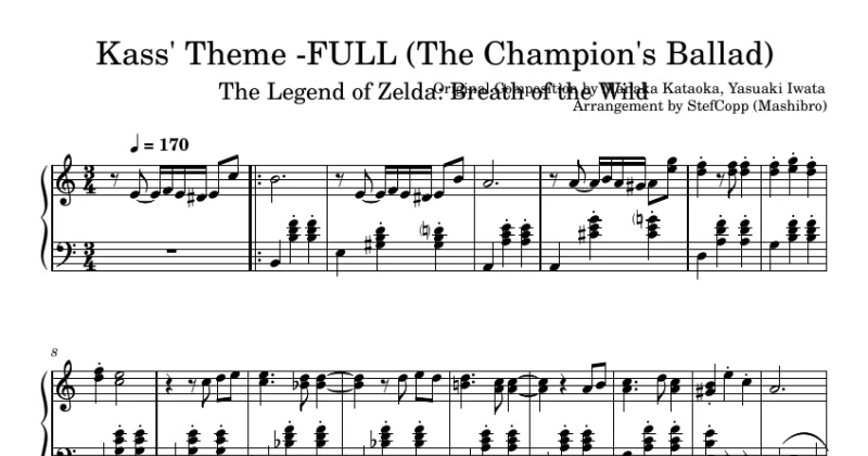 Kass' Theme (Zelda: Breath of the Wild) - Manaka Kataoka