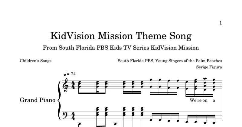 KidVision Mission Theme Song
