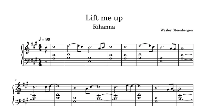 Lift Me Up