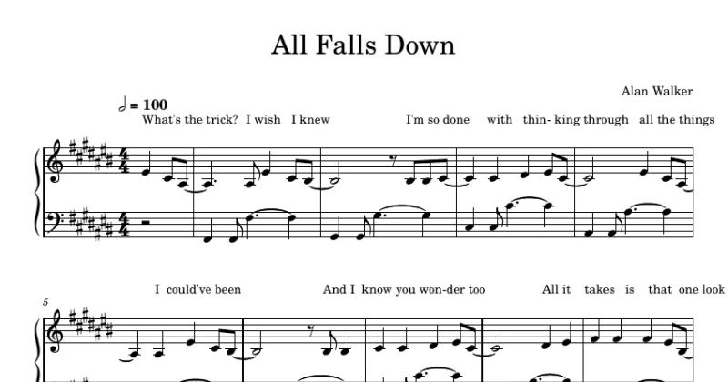 Alan Walker - All Falls Down