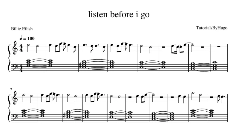 Listen Before I Go
