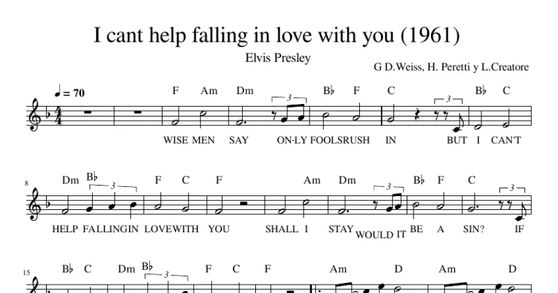 Can’t Help Falling in Love