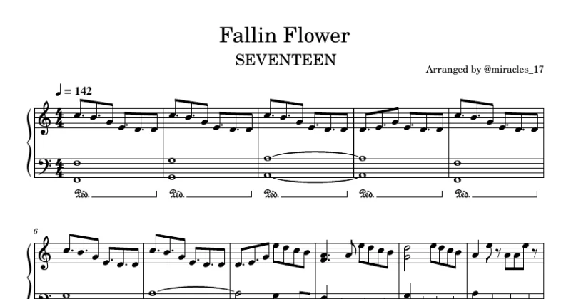 Seventeen - Fallin Flower