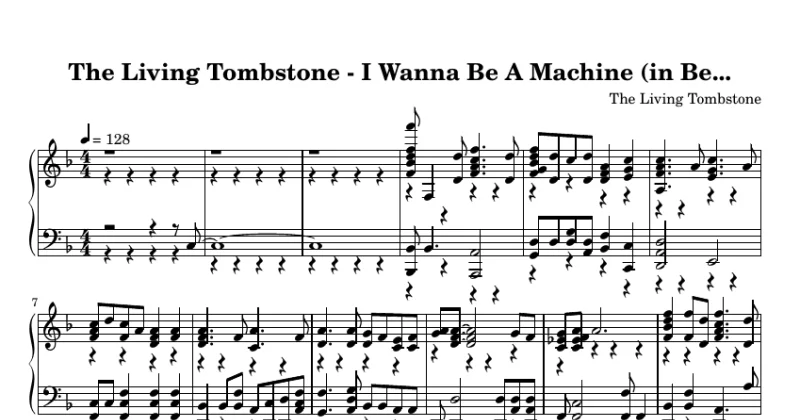 I wanna be a machine