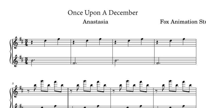 Once Upon A December (Anastasia) - Deana Carter