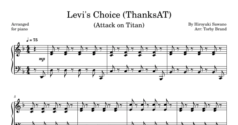 Levi's Choice (ThanksAT/T-KT) - Attack on Titan S3