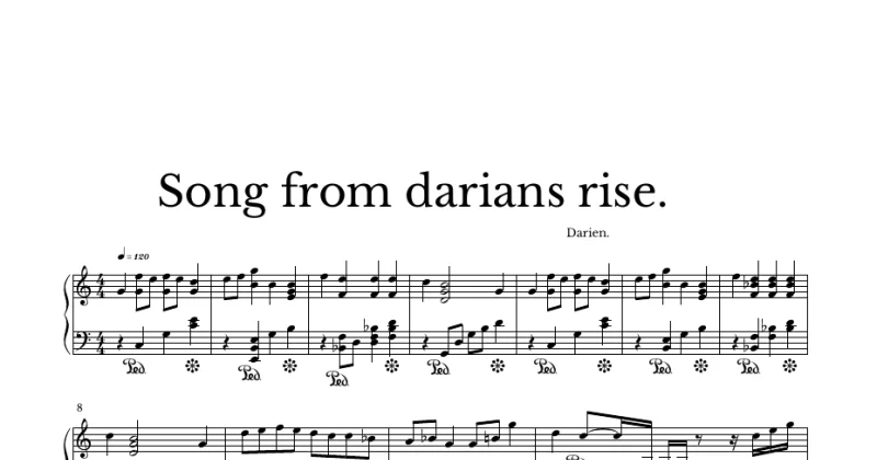 Song from darians rise