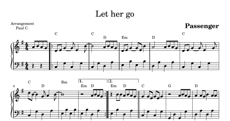Let Her Go - Passenger