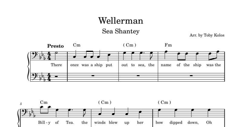 Wellerman - Sea Chanty