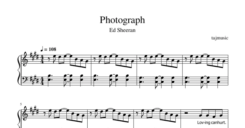 Photograph - Ed Sheeran