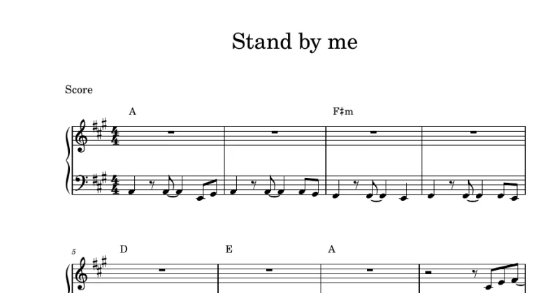 Stand By Me - Ben E. King