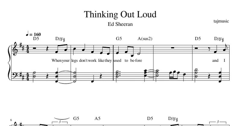 Thinking Out Loud
