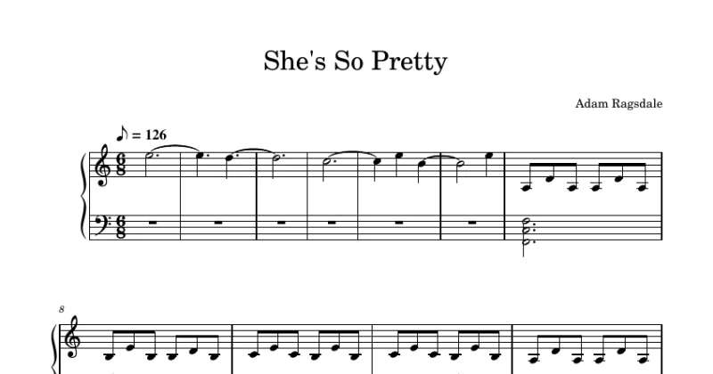 She's So Pretty - Adam Ragsdale