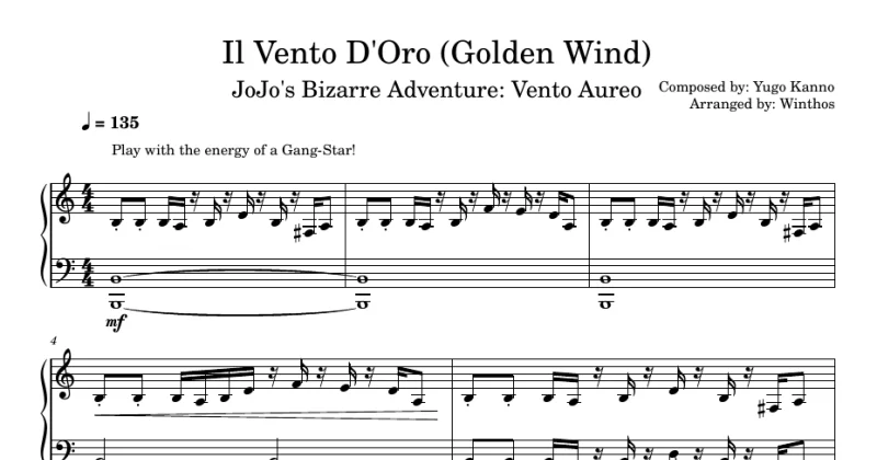 Il Vento D'Oro (Golden Wind)