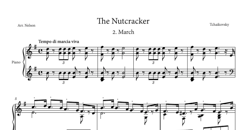 The Nutcracker march