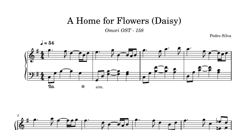 A Home For Flowers (Daisy) - OMORI