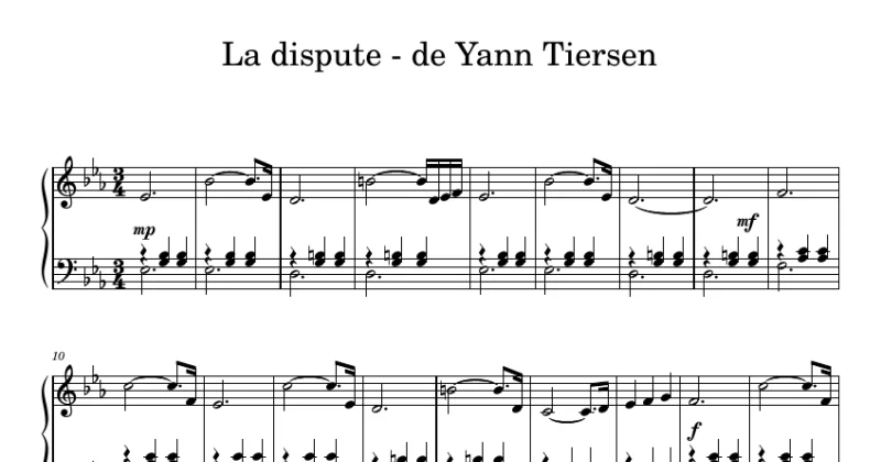 La Dispute (Amélie Poulain) - Yann Tiersen