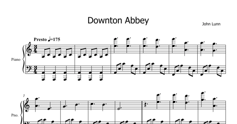 Downton Abbey Theme - John Lunn