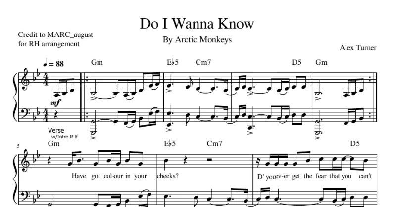 Do I Wanna Know