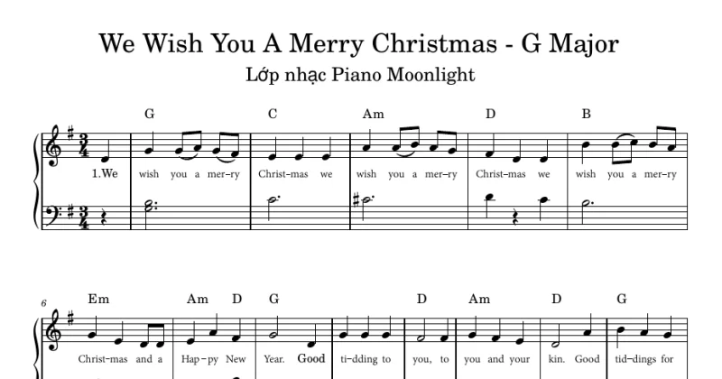 We Wish You A Merry Christmas