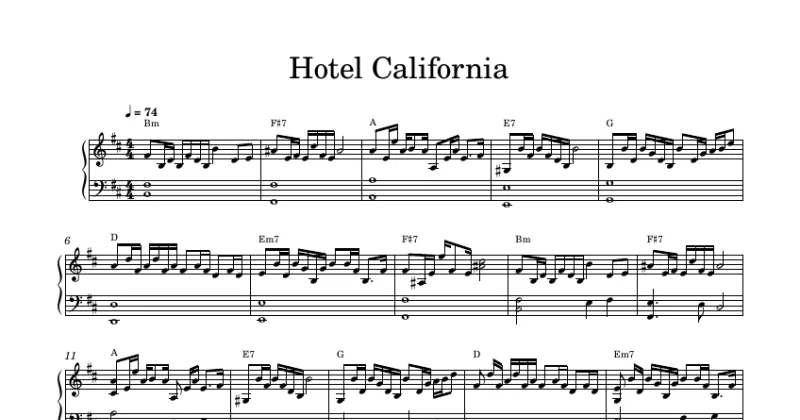 Hotel California - Eagles