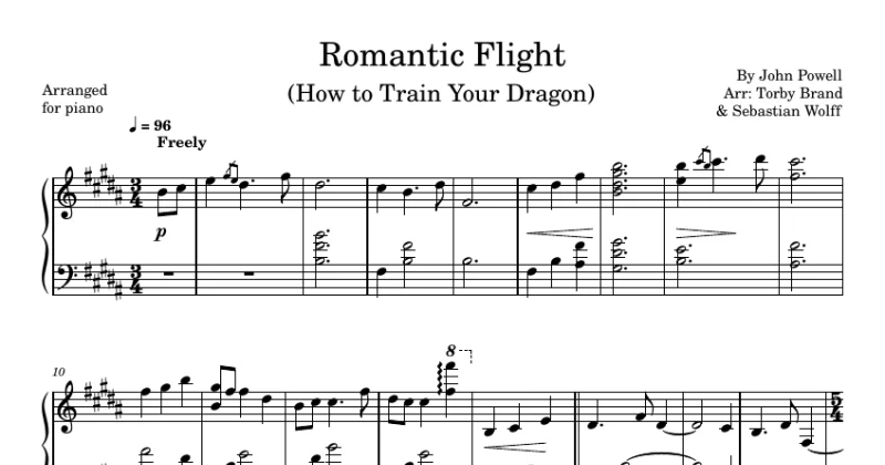 Romantic Flight (How to Train Your Dragon)
