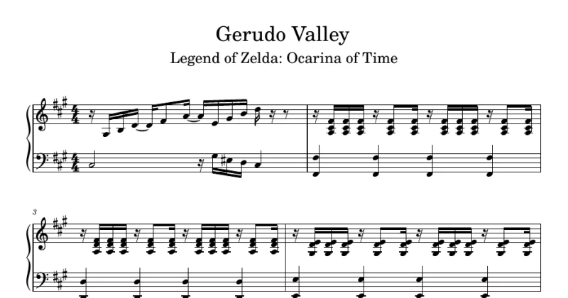 Zelda - Gerudo Valley