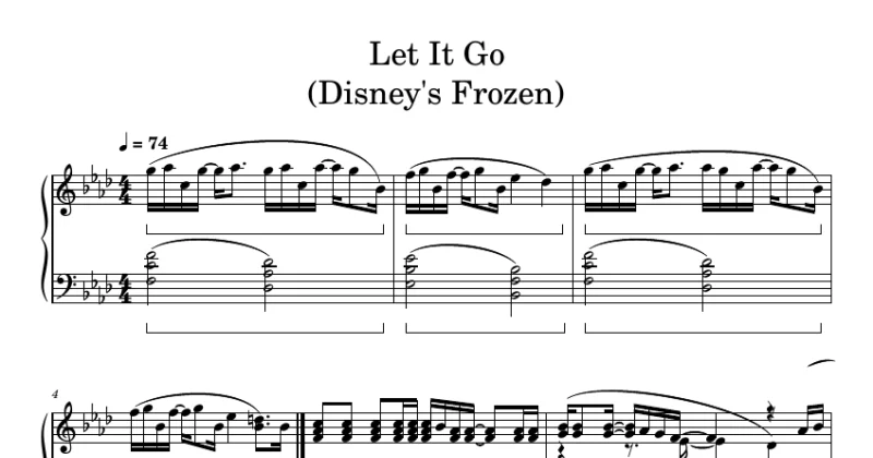 Let It Go - Frozen - Disney