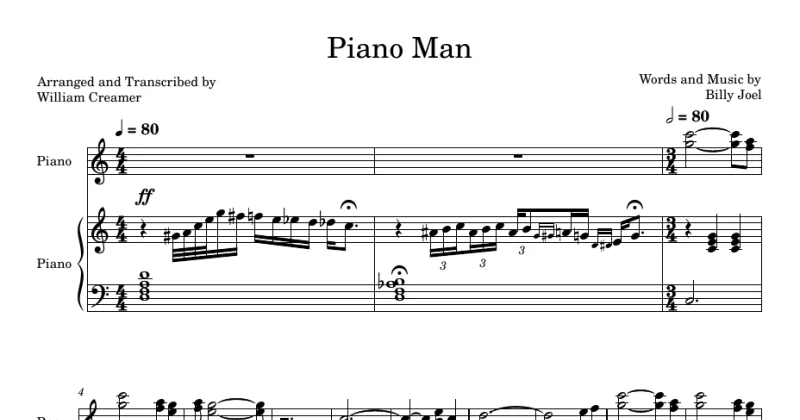 Piano Man - Billy Joel