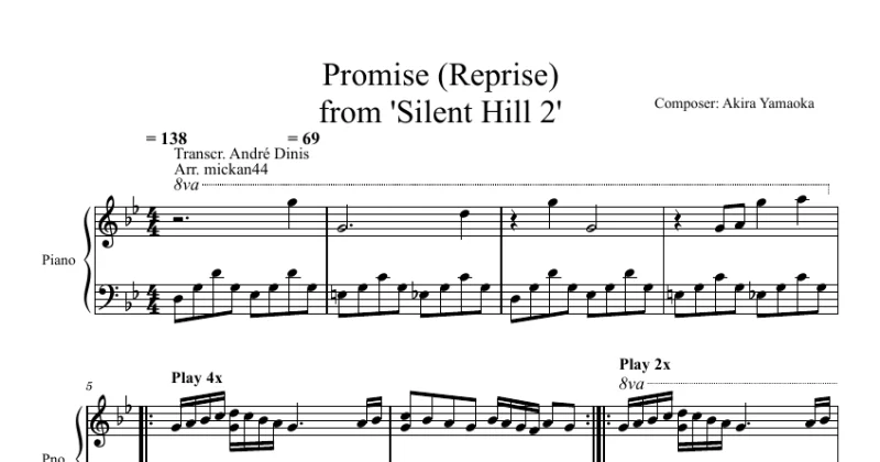 Promise (Silent Hill 2) - Akira Yamaoka