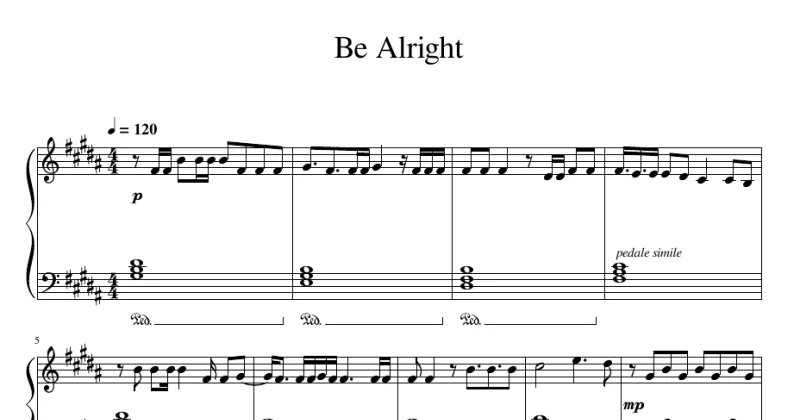 Be Alright