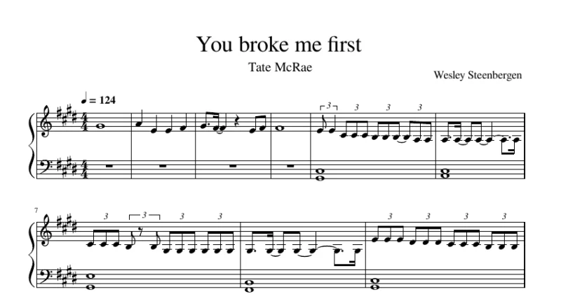 You Broke Me First