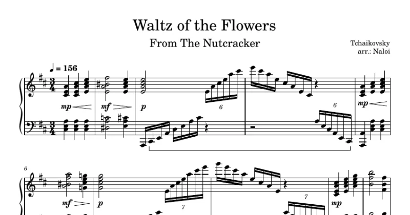Waltz Of The Flowers - Tchaikovsky