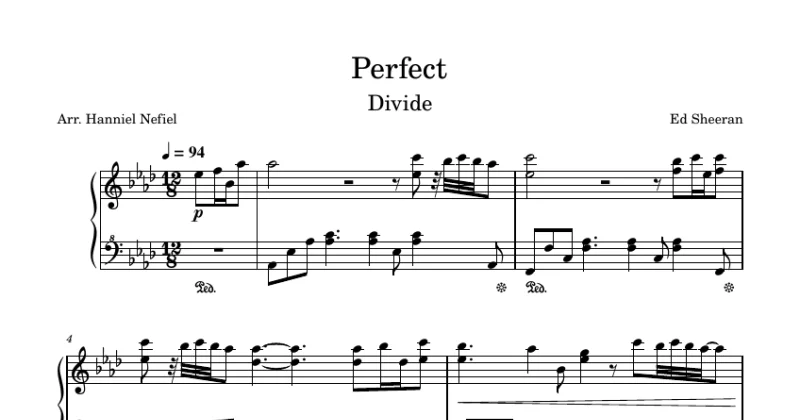 Perfect - Ed Sheeran