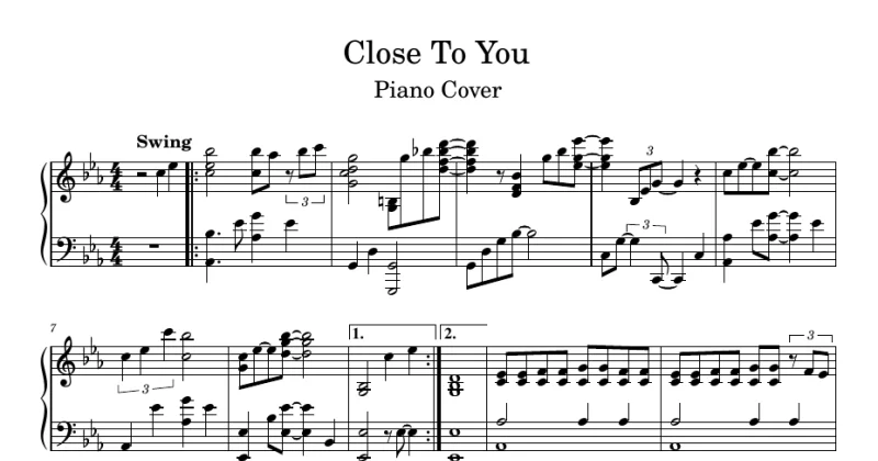 Close To You - The Carpenters