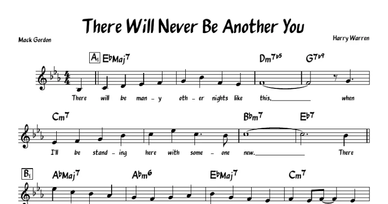There Will Never Be Another You