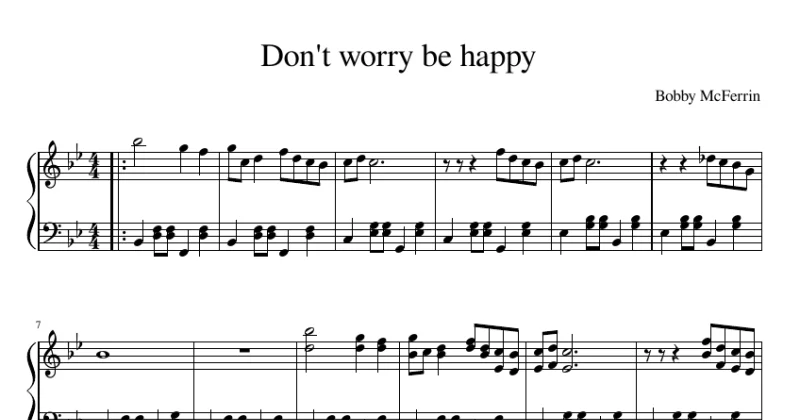 Don't Worry Be Happy