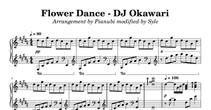 Flower Dance - DJ Okawari