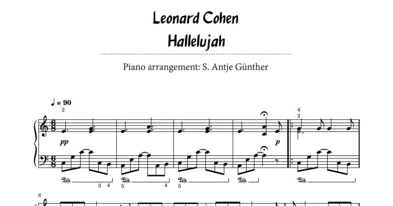 Hallelujah - Leonard Cohen