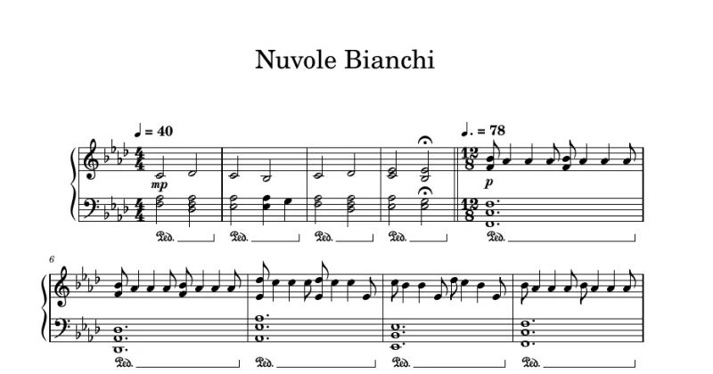 Nuvole Bianche