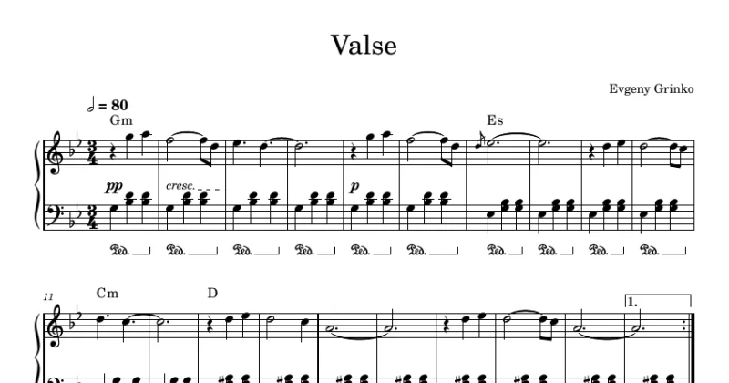 Evgeny Grinko - Valse